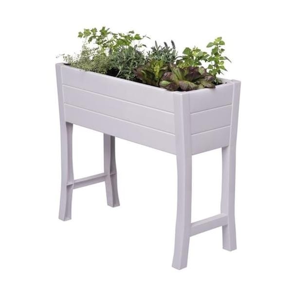Nuvue Products Nuvue Products 7005743 32 in. PVC Elevated Garden Box; White 7005743 - main